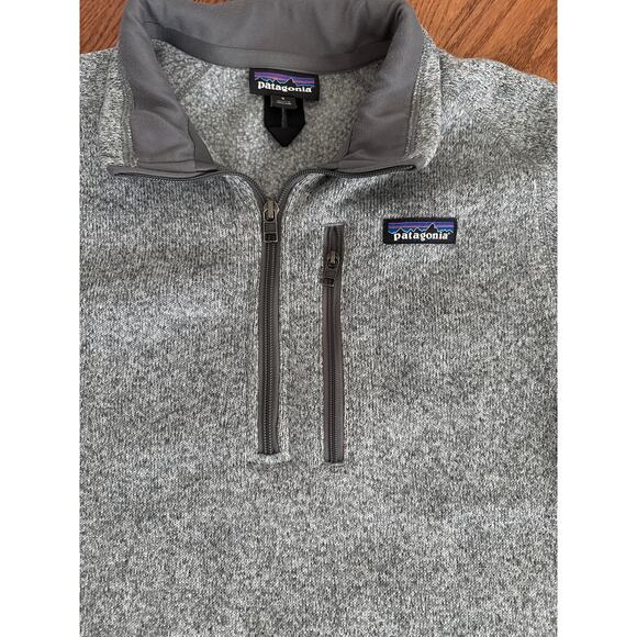 Patagonia Sweater Womens Small S Gray Full Zip Better Sweater Fleece Jacket - Picture 2 of 6